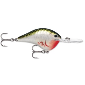 Vobler Rapala Dives To Bleeding Olive Shiner 6cm 17g
