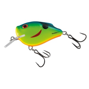 Vobler Salmo Square Bill SQ5F Chartreuse Powder Blue 5cm 14g