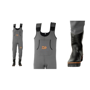 Wadersi Daiwa D-Vec Neopren Gri - echipament pentru pescuit - Fisela