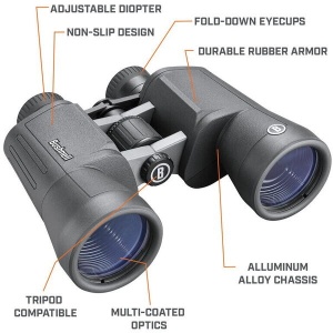 Binoclu Bushnell Powerview Model 2 10x50 - echipament pentru vanatoare - Fisela