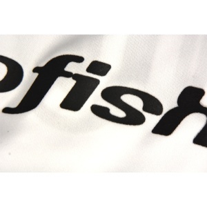Bluza UV Benzar Mix White Black Logo - detaliu produs