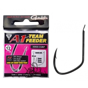 Carlige Feeder Gamakatsu A1 Team Feeder Carp 15buc