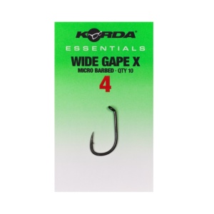 Carlige Korda Essentials Wide Gape X Barbed 10buc - Img 5