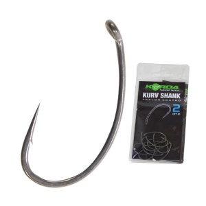 Carlige Pentru Crap Korda Kurv Shank 10buc - Img 1