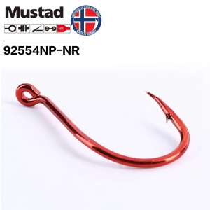 Carlig Mustad Carlige Somn 92554 NPNR Ultra Point Red pentru pescuit - Fisela