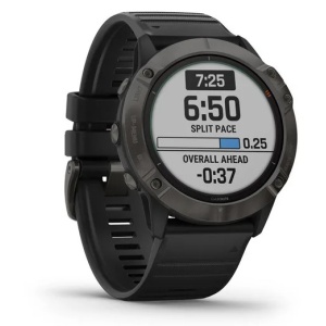 Ceas Garmin Fenix 6x Pro Solar Edition Carbon Black - Fisela