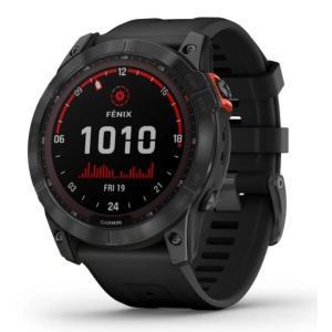 Ceas Garmin Fenix 7X Solar Slate Gray Bleck 51mm