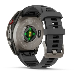 Ceas Garmin Fenix 8 Pro Amoled Sapphire Titan Grey Graphite Black 51mm - Img 12