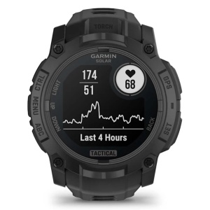 Ceas Garmin Instinct 3 Sonar 50mm Tactical Edition Black - echipament pentru pescuit - Fisela
