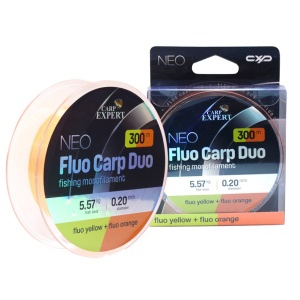 Fir Crap CXP Neo Fluo Carp Duo Yellow-Orange 300m