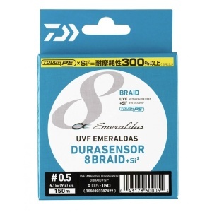 Fir Daiwa UVF Emeraldas Durasensor 8 Braid +Si² 150m