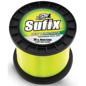 Fir Monofilament Sufix Key Lime IGFA Neon Lime 600m