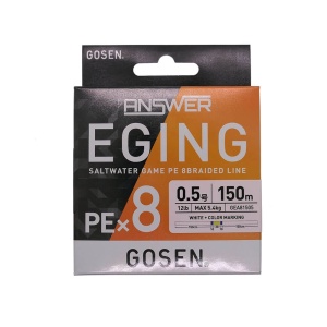 Fir textil Fir Textil Gosen Eging PE White Color Mark 8X 150m pentru pescuit - Fisela