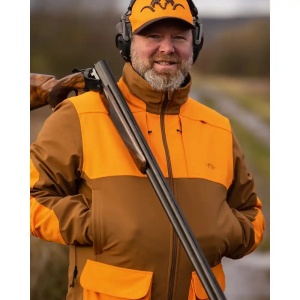 Geaca Vanator Blaser Tackle Rubber Brown Blaze - echipament pentru vanatoare - Fisela