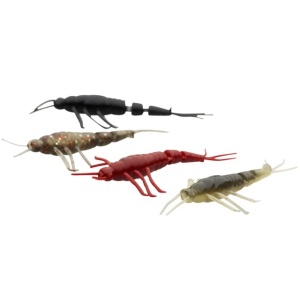 Gume Pastrav Savage Gear 3D LB PVC Mayfly Red 5cm 8buc - echipament pentru pescuit - Fisela