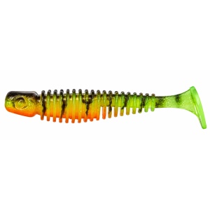 Gunki Tipsy-SXL Shad Fire Tiger 10cm 4buc