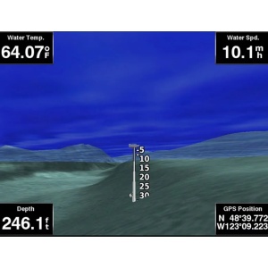 Harta Fluviului Dunarea - Garmin - echipament pentru pescuit - Fisela