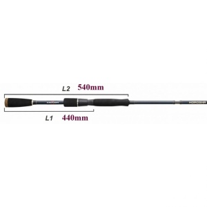 Lanseta Spinning Sakura Horosha 704MH 2.13m 7-28g pentru pescuit - Fisela