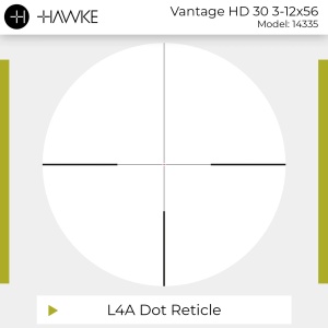 Luneta Hawke Vantage HD 30 3-12X56 L4A/IR/30MM