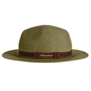 Palarie Blaser Straw Hat Dark Olive