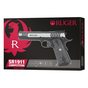 Pistol Airsoft Co2 Umarex Ruger SR1911 SLV-BLK 6MM 24B - Fisela