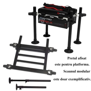 Platforma Nytro Impax Comfibox Light Footplate - echipament pentru pescuit - Fisela
