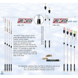 Pluta Cralusso Pro Match Cu Antena Dart pentru pescuit - Fisela