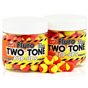 Pop Up Dynamite Baits Fluro Two Tones 15mm - echipament pentru pescuit - Fisela