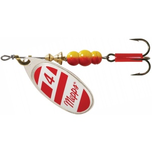 Rotativa Mepps Aglia Blanc Rouge nr.4 9g