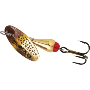 Rotativa Mepps XD Trio Fluo Brown Trout Gold