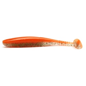 Shad Daiwa D Fin Orange Shiner 10.2cm 7buc - echipament pentru pescuit - Fisela