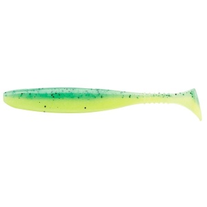 Shad Daiwa D Fin UV Charteuse Tiger 7.5cm 10buc