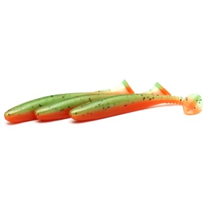 Shad Daiwa D Fin UV Hot Tomato 7.5cm 10buc - echipament pentru pescuit - Fisela