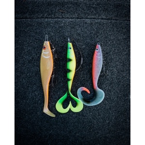 Swimbait Stiuca Rapala Soft Olio Fire Tiger FT 18cm 55g