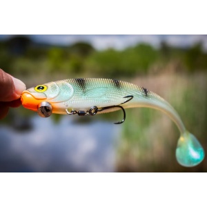 Swimbait Stiuca Rapala Soft Peto Prerigged BLG 16cm 36g - echipament pentru pescuit - Fisela