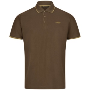 Tricou Blaser Polo Dark Brown