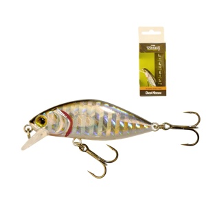 Vobler Wizard Ghost Minnow S 5cm 4g pentru pescuit la rapitori - Fisela