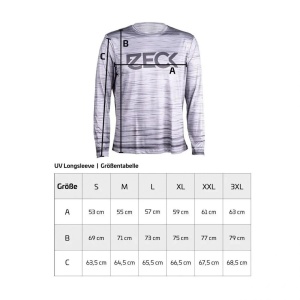 Bluza Protectie Soare Zeck Longsleeve - echipament pentru pescuit - Fisela