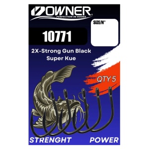 Carlig Owner Carlig Somn 10771 2X Strong Gun pentru pescuit - Fisela