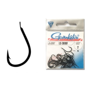 Carlige Crap Cu Paleta Gamakatsu 3610 Black 25buc