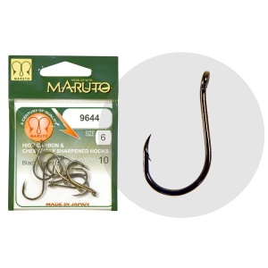 Carlige Crap Maruto 9644 Black Nickel 10buc