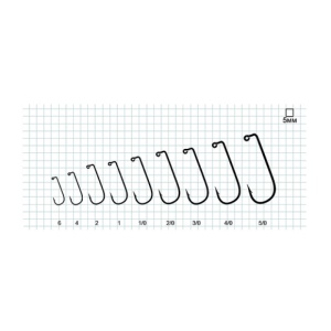 Carlige Jig Hayabusa 151 Black Nickel 50buc - vedere secundara