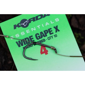 Carlige Korda Essentials Wide Gape X Barbed 10buc - Img 12