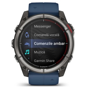 Ceas Garmin E Quatix 8 Amoled Sapphire 51mm EMEA - echipament pentru pescuit - Fisela