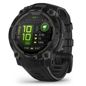 Ceas Garmin Instinct 3 Amoled 45mm Tactical Black