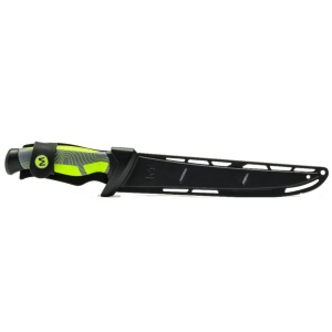 Cutit de Filetat Mustad Lama Teflonata 20.3cm cu Teaca - Fisela