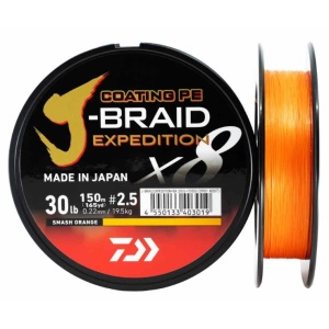 Fir Textil Daiwa J-Braid Expedition Orange 150m