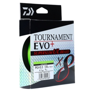 Fir Textil Daiwa Tournament 8xBraid EVO+ Superslim 135m