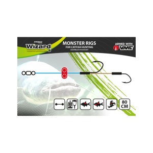 Carlig Forfac Montura Somn de Suprafata Wizard Carlige 6/0+8/0 pentru pescuit - Fisela
