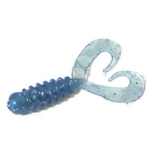 Grub Biban Double Tail Cultiva Pearl Blue 3.5cm 12buc